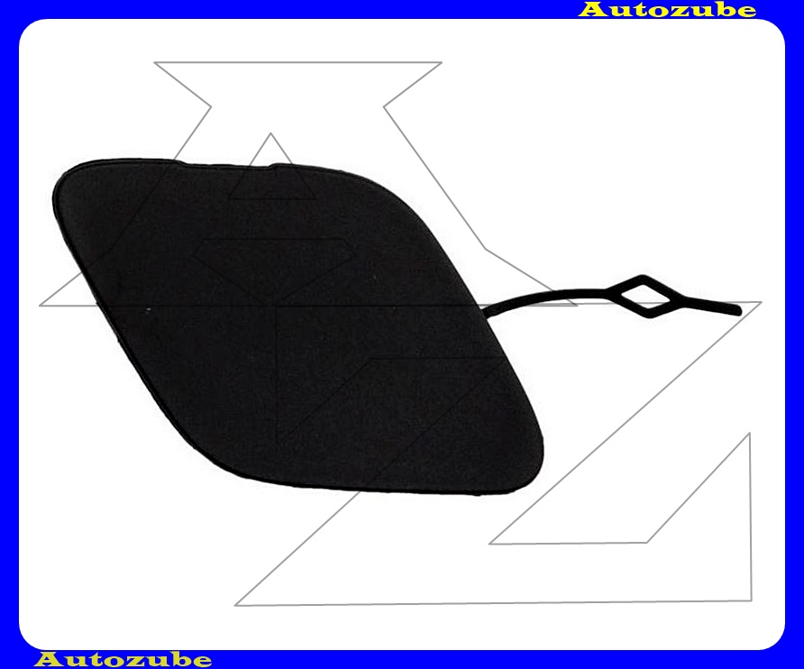 Hátsó lökhárító vonószemtakaró, fekete Hátsó lökhárító vonószemtakaró, fekete