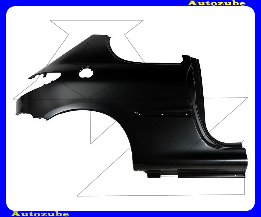 Hátsó sárvédő jobb Hátsó sárvédő jobb