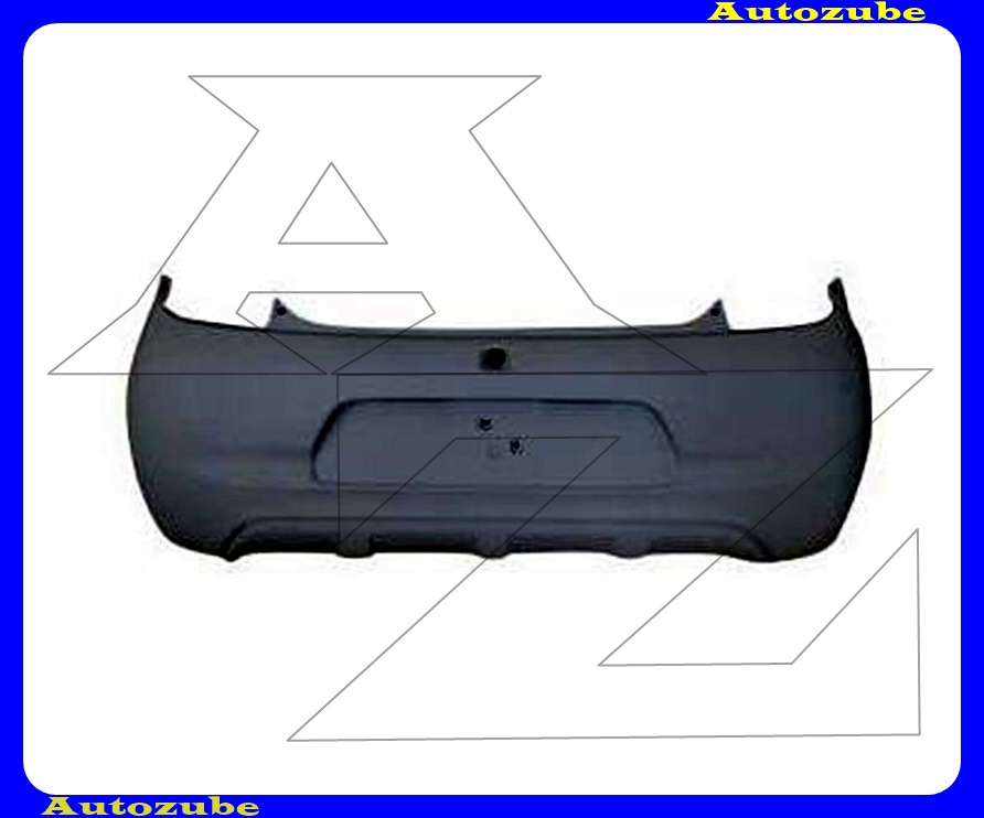 Hátsó lökhárító alapozott Hátsó lökhárító alapozott