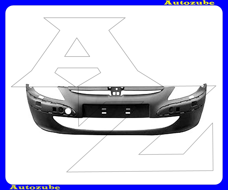 Első lökhárító alapozott, fényszórómosós Első lökhárító alapozott, fényszórómosós