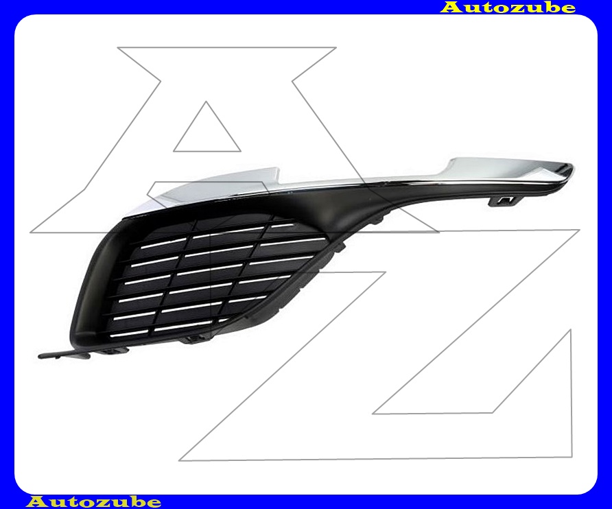 Első lökhárító rács bal, krómdíszléccel Első lökhárító rács bal, krómdíszléccel