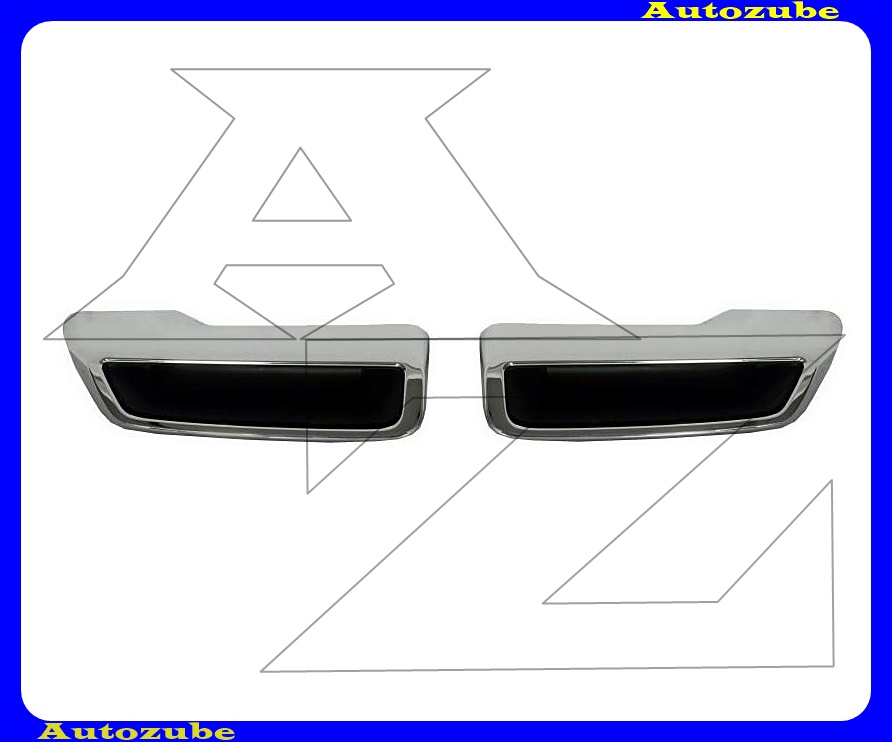 Hátsó lökhárító krómdíszléc szett (bal+jobb) Hátsó lökhárító krómdíszléc szett (bal+jobb)