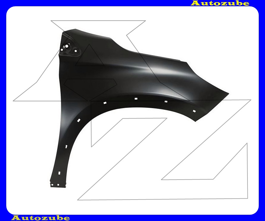 Első sárvédő jobb, díszléclyukakkal Első sárvédő jobb, díszléclyukakkal