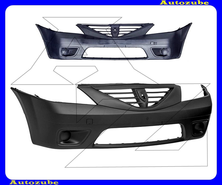 Első lökhárító alapozott (nem ködlámpás) Első lökhárító alapozott (nem ködlámpás)