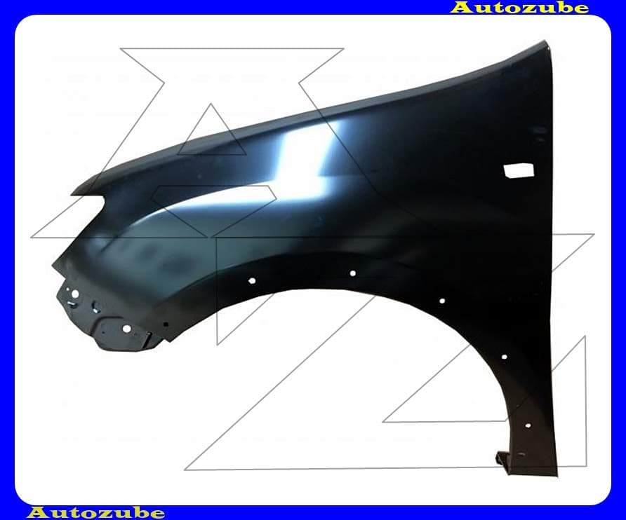 Első sárvédő bal, díszléces, oldalvillogós Első sárvédő bal, díszléces, oldalvillogós