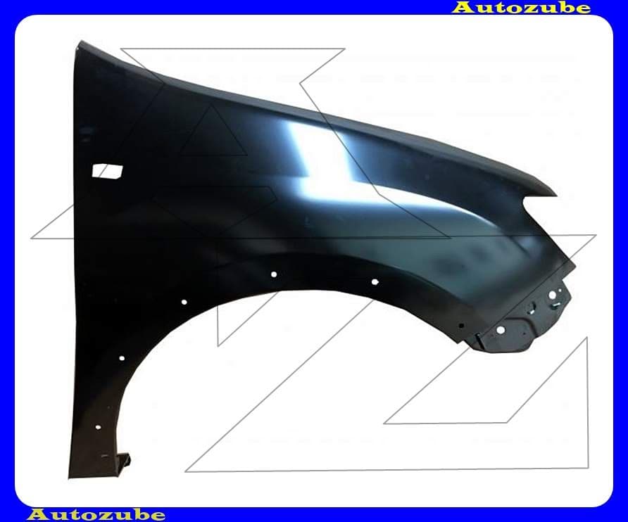 Első sárvédő jobb, díszléces, oldalvillogós Első sárvédő jobb, díszléces, oldalvillogós