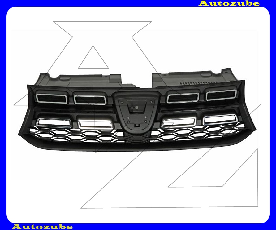 Hűtődíszrács, fekete díszléccel Hűtődíszrács, fekete díszléccel