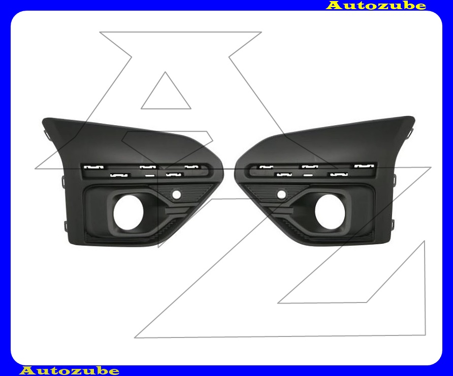 Első lökhárító rács szett, ködlámpás Első lökhárító rács szett, ködlámpás