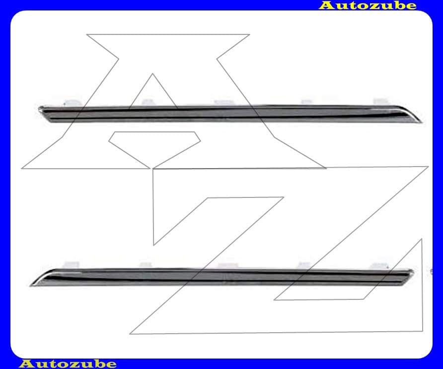 Hűtődíszrács krómdíszléc szett (bal+jobb) Hűtődíszrács krómdíszléc szett (bal+jobb)