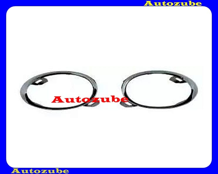 Első lökhárító ködlámpa keret krómgyűrű szett Első lökhárító ködlámpa keret krómgyűrű szett