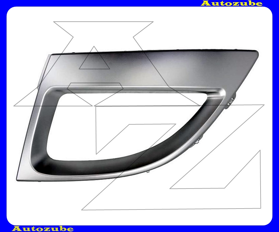 Első lökhárító rácskeret bal, ezüst Első lökhárító rácskeret bal, ezüst