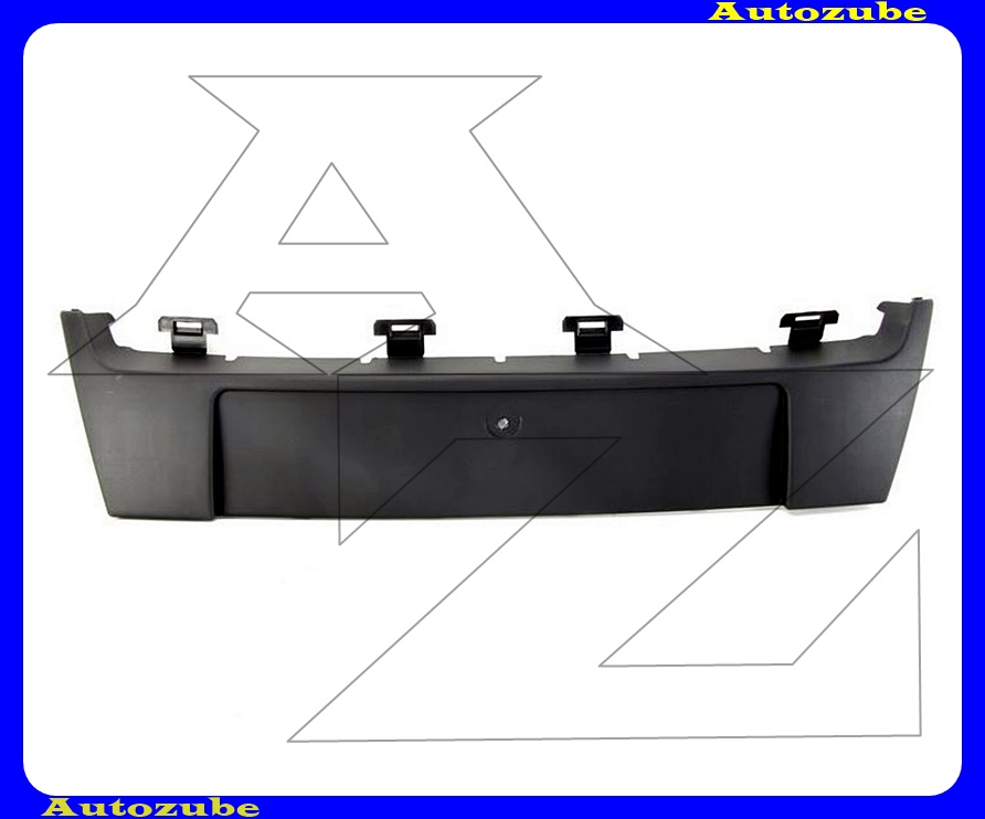 Első lökhárító betét (rendszámtábla tartó) Első lökhárító betét (rendszámtábla tartó)