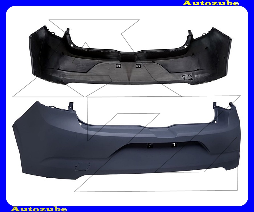 Hátsó lökhárító Hátsó lökhárító