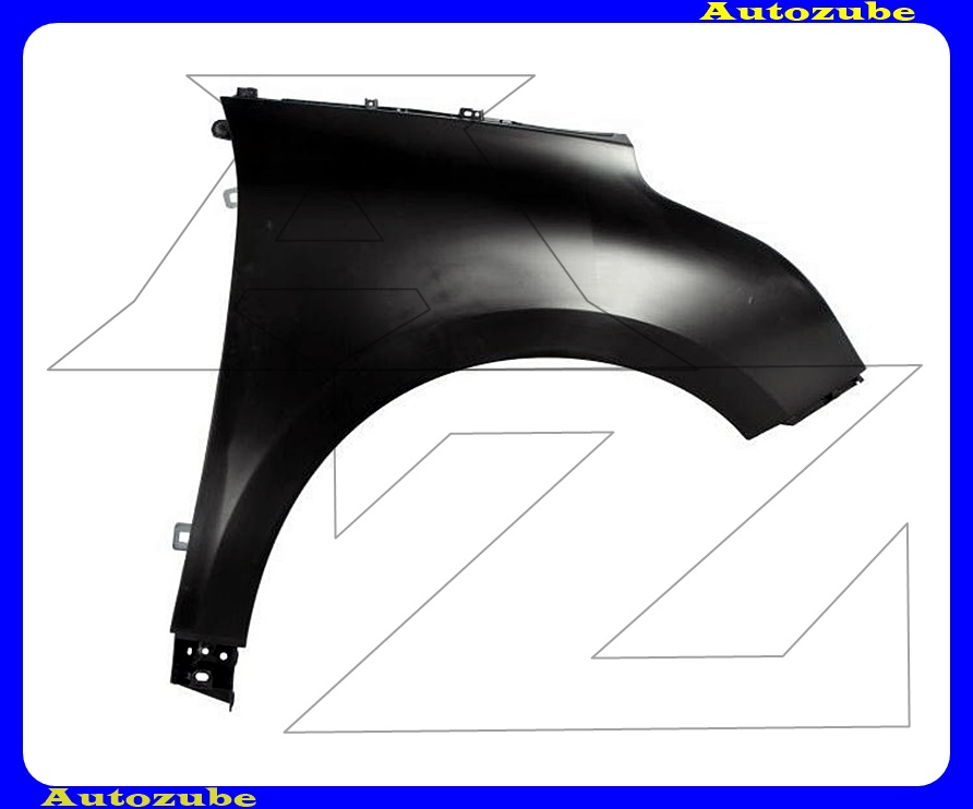 Első sárvédő jobb, alapozott (műanyag) Első sárvédő jobb, alapozott (műanyag)