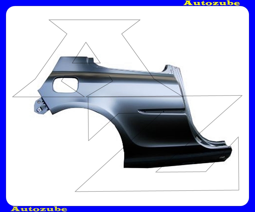 Hátsó sárvédő jobb Hátsó sárvédő jobb