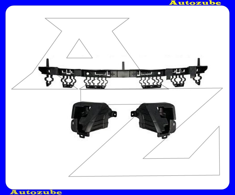 Hátsó lökhárító tartó szett (3db) Hátsó lökhárító tartó szett (3db)