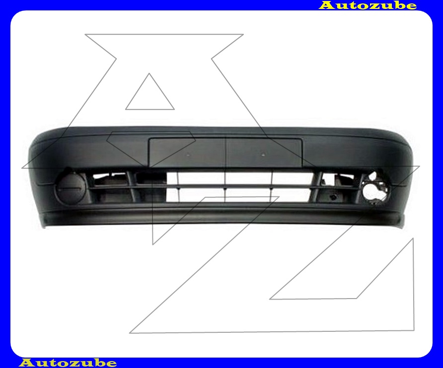 Első lökhárító alapozott, díszléccel Első lökhárító alapozott, díszléccel