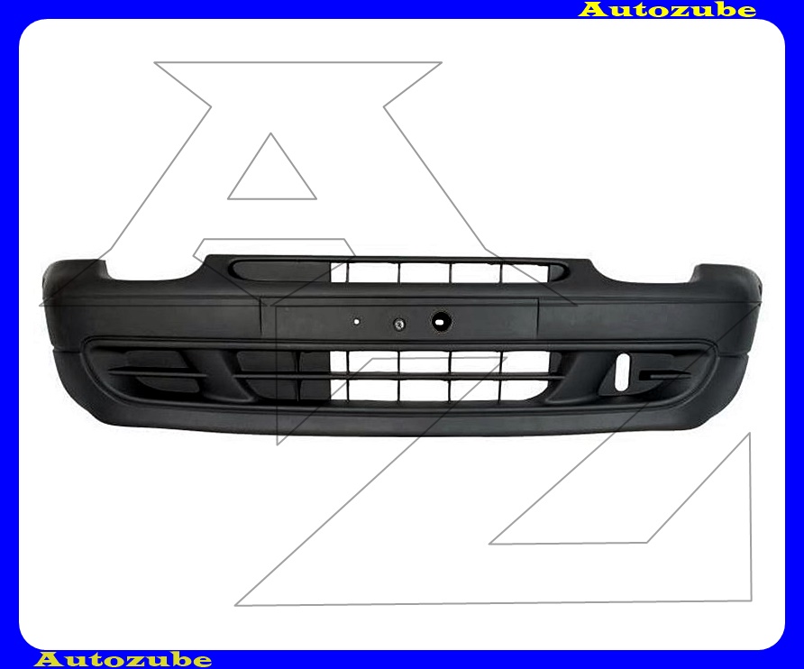 Első lökhárító fekete Első lökhárító fekete