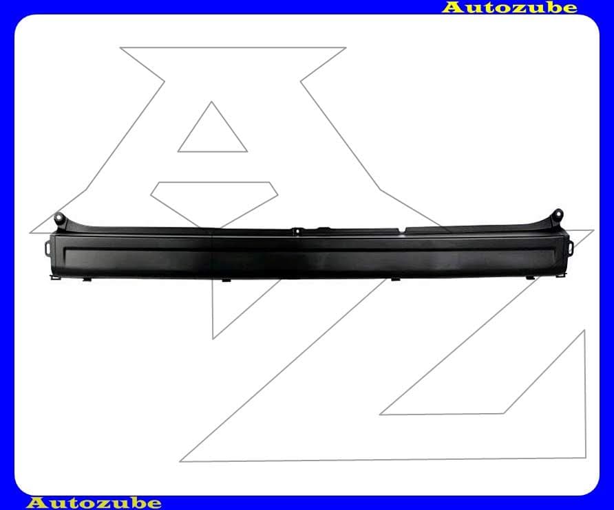 Hátsó lökhárító középső, fekete Hátsó lökhárító középső, fekete