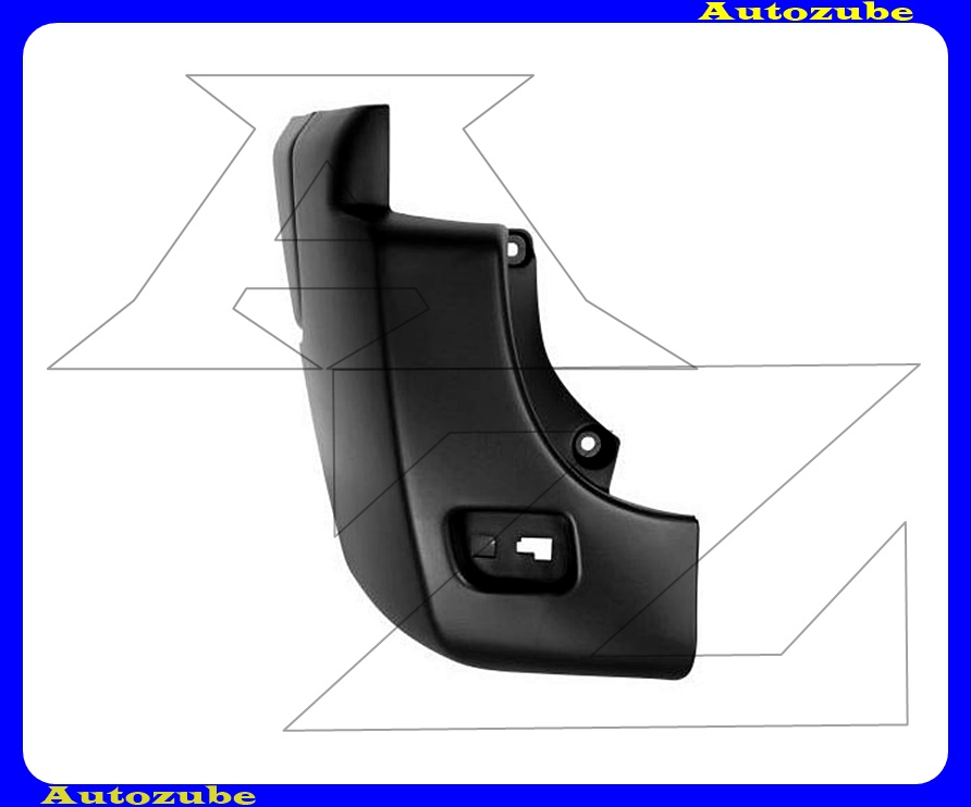 Hátsó lökhárító bal oldal, fekete Hátsó lökhárító bal oldal, fekete