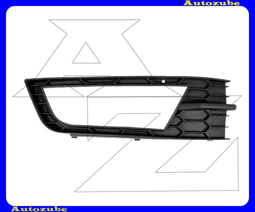 Első lökhárító rács jobb, ködlámpás Első lökhárító rács jobb, ködlámpás