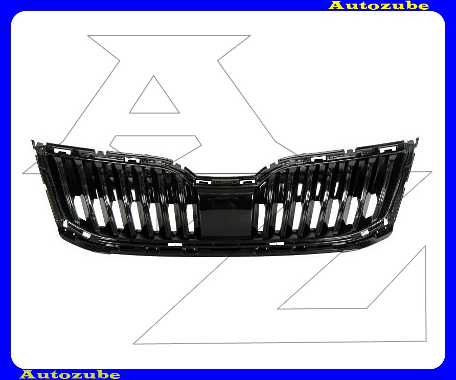 Hűtődíszrács fényes-fekete Hűtődíszrács fényes-fekete