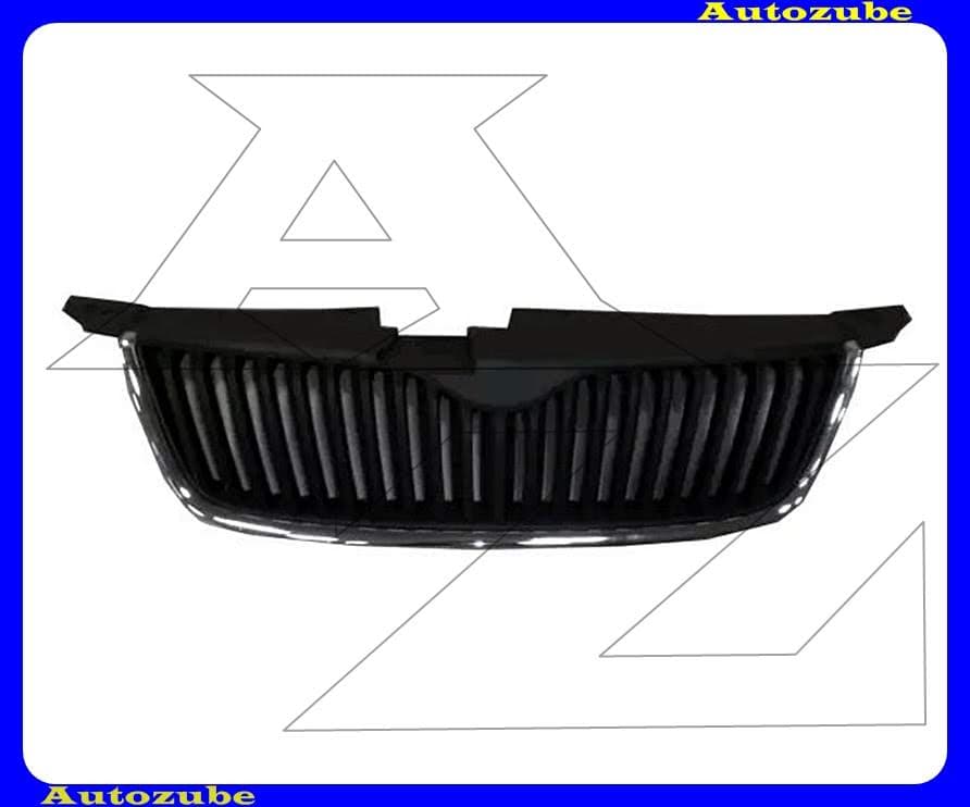 Hűtődíszrács fekete, krómdíszléccel Hűtődíszrács fekete, krómdíszléccel