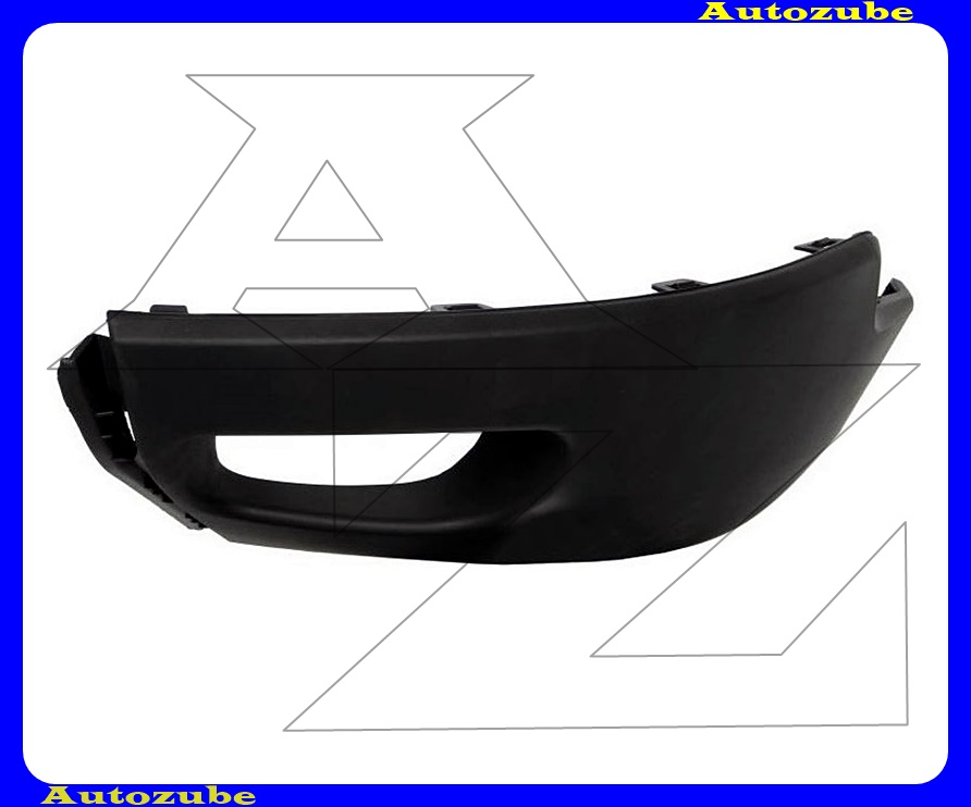 Első lökhárító bal, sötétszürke, ködlámpás Első lökhárító bal, sötétszürke, ködlámpás