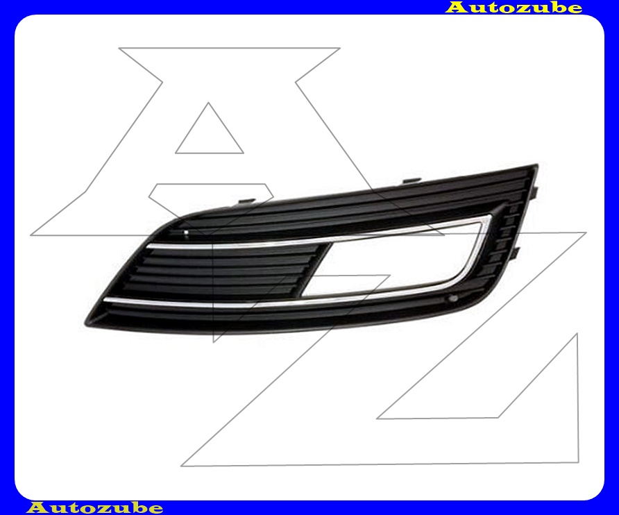 Első lökhárító rács bal, ködlámpás krómdíszléccel Első lökhárító rács bal, ködlámpás krómdíszléccel