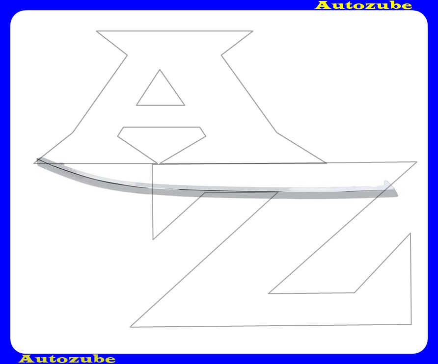 Első lökhárító krómdíszléc jobb (fényszóró alatti) Első lökhárító krómdíszléc jobb (fényszóró alatti)