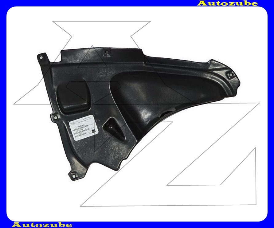 Alsó motorvédő burkolat lökhárító alatti, bal (műanyag) Alsó motorvédő burkolat lökhárító alatti, bal (műanyag)