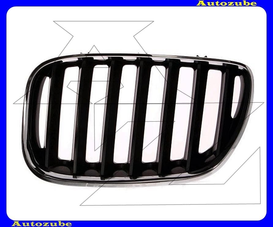 Hűtődíszrács bal, krómkerettel, fekete bordákkal Hűtődíszrács bal, krómkerettel, fekete bordákkal