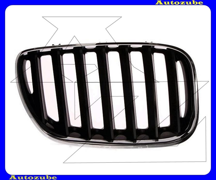 Hűtődíszrács jobb, krómkerettel, fekete bordákkal Hűtődíszrács jobb, krómkerettel, fekete bordákkal