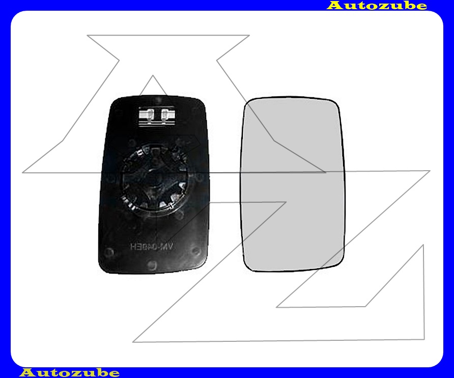 Visszapillantó tükörlap jobb, fűthető-domború (kör felfogatású tartólappal) Visszapillantó tükörlap jobb, fűthető-domború (kör felfogatású tartólappal)