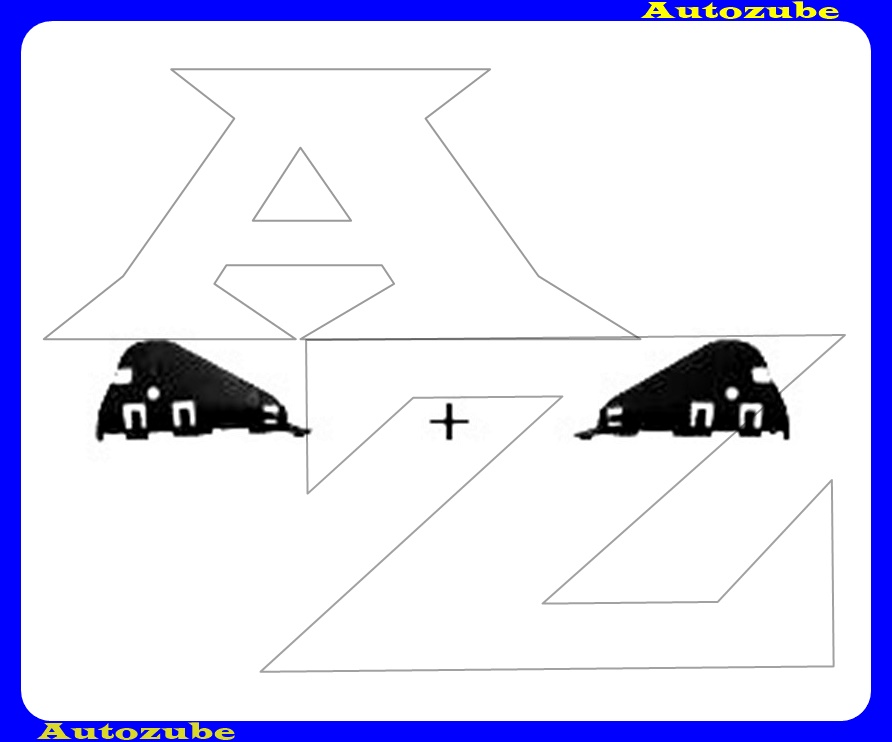 Hátsó lökhárító oldaltartó szett Hátsó lökhárító oldaltartó szett