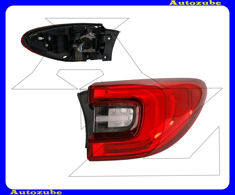 Hátsó lámpa jobb külső Hátsó lámpa jobb külső