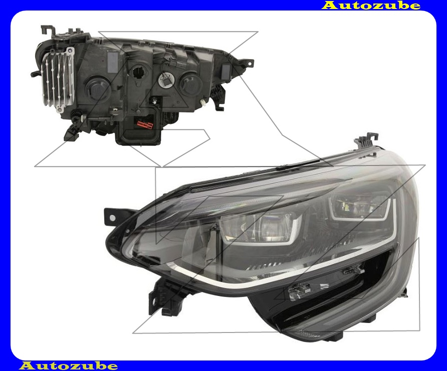 Fényszóró bal Fényszóró bal