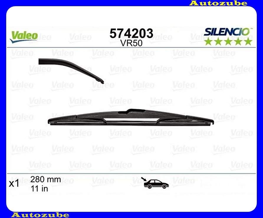 Ablaktörlő lapát Hátsó 1db/280mm (VR50) {VALEO} SILENCIO PERFORMANCE Ablaktörlő lapát Hátsó 1db/280mm (VR50) {VALEO} SILENCIO PERFORMANCE