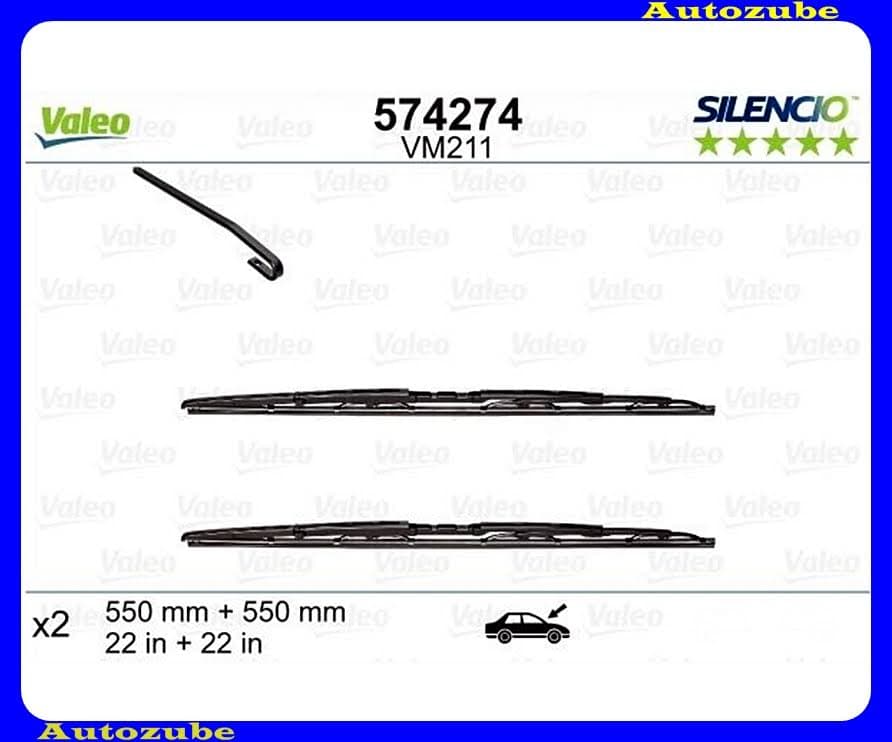 Ablaktörlő lapát szett első 2db/550-550mm (VM211) 8E-4-138000 alvázszámig Ablaktörlő lapát szett első 2db/550-550mm (VM211) 8E-4-138000 alvázszámig