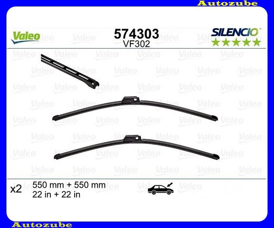 Ablaktörlő lapát szett első 2db/550-550mm (VF302) 8E-4-138001 alvázszámtól. Ablaktörlő lapát szett első 2db/550-550mm (VF302) 8E-4-138001 alvázszámtól.