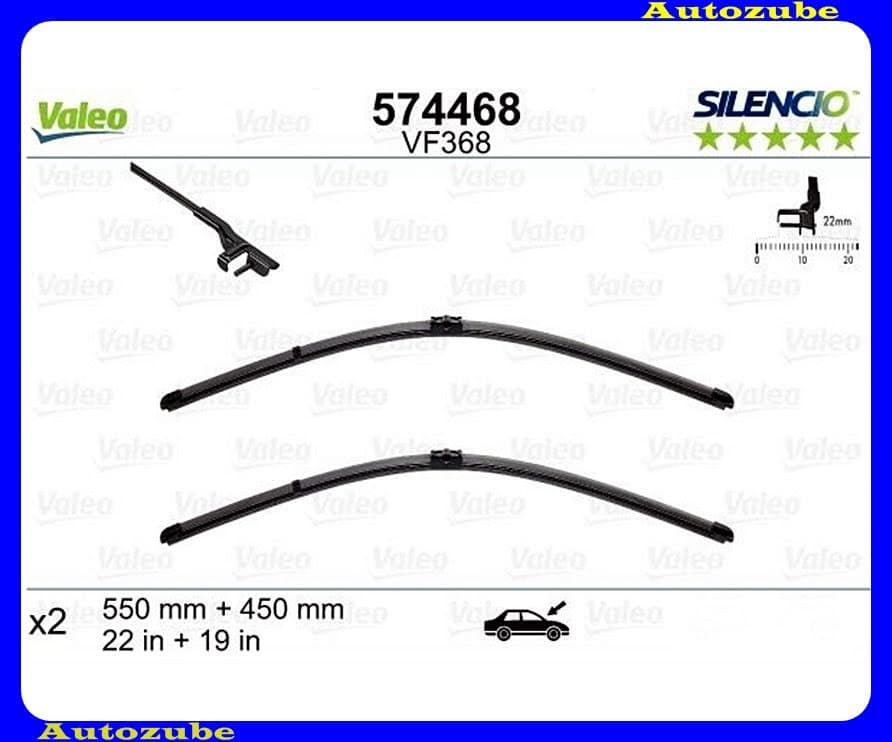 Ablaktörlő lapát szett első Ablaktörlő lapát szett első