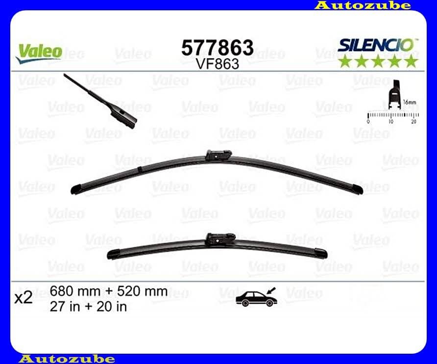 Ablaktörlő lapát szett első 2db/680-5 Ablaktörlő lapát szett első 2db/680-5