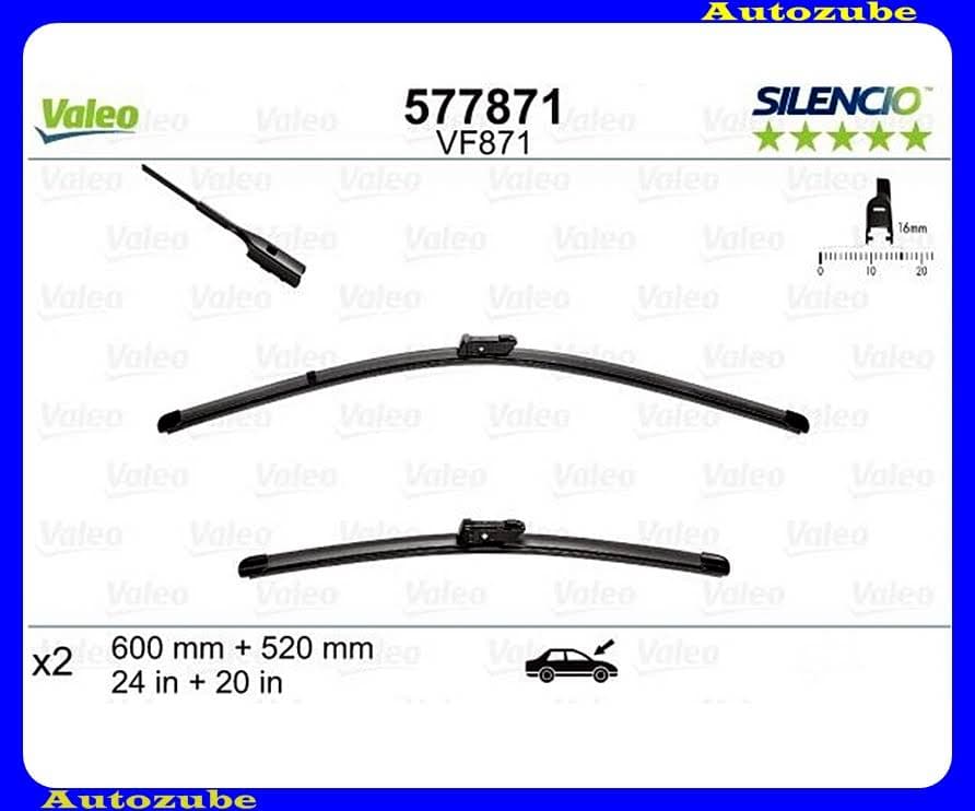 Ablaktörlő lapát szett első 2db/600-5 Ablaktörlő lapát szett első 2db/600-5