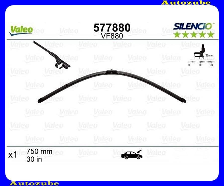 Ablaktörlő lapát első 1db/750mm (VF880) {VALEO} SILENCIO Ablaktörlő lapát első 1db/750mm (VF880) {VALEO} SILENCIO