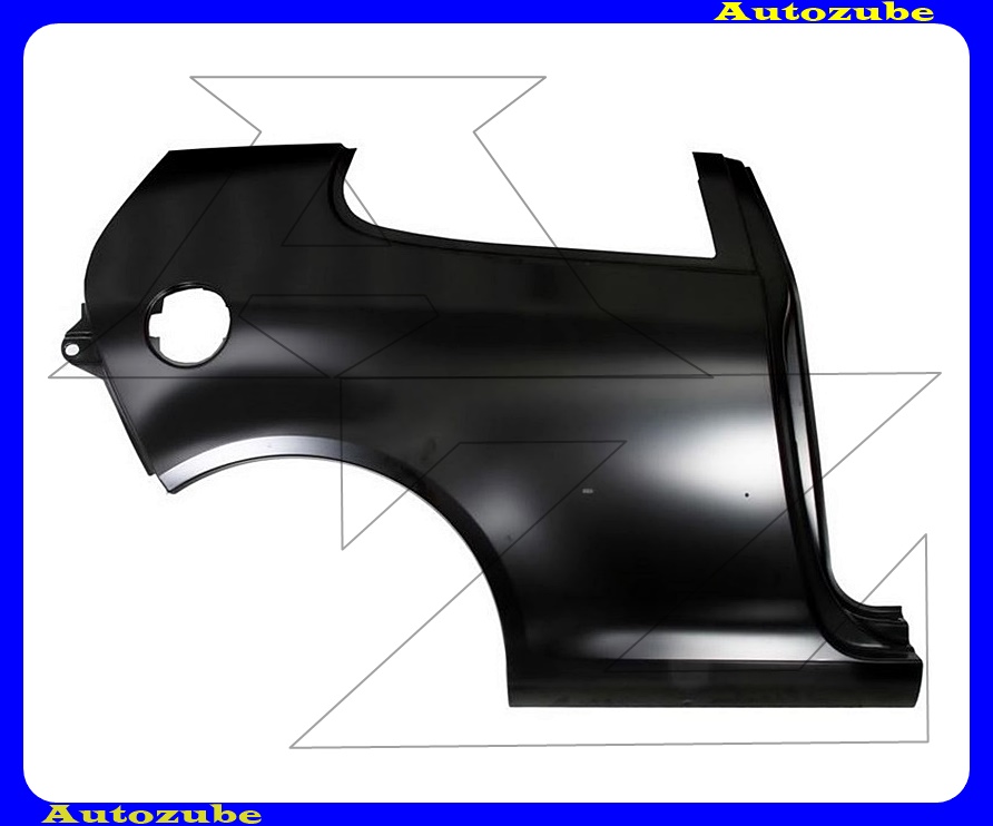 Hátsó sárvédő jobb Hátsó sárvédő jobb