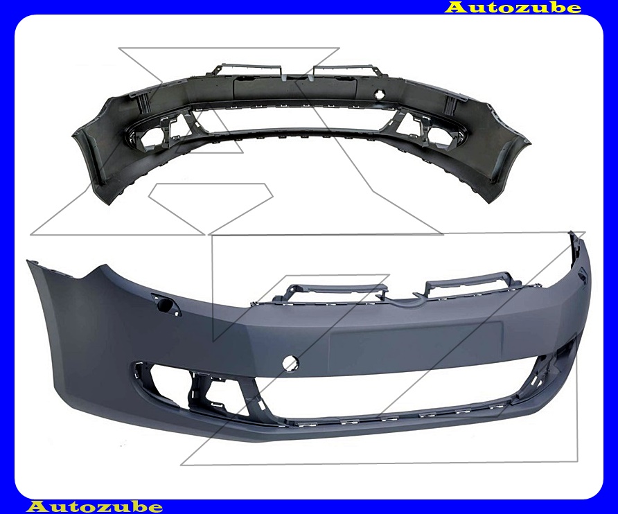 Első lökhárító alapozott, fényszórómosós /RENDELÉSRE/ Első lökhárító alapozott, fényszórómosós /RENDELÉSRE/