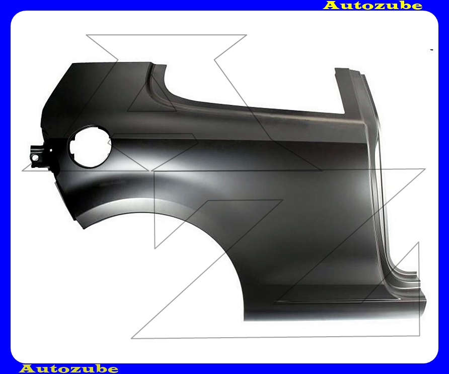 Hátsó sárvédő jobb Hátsó sárvédő jobb