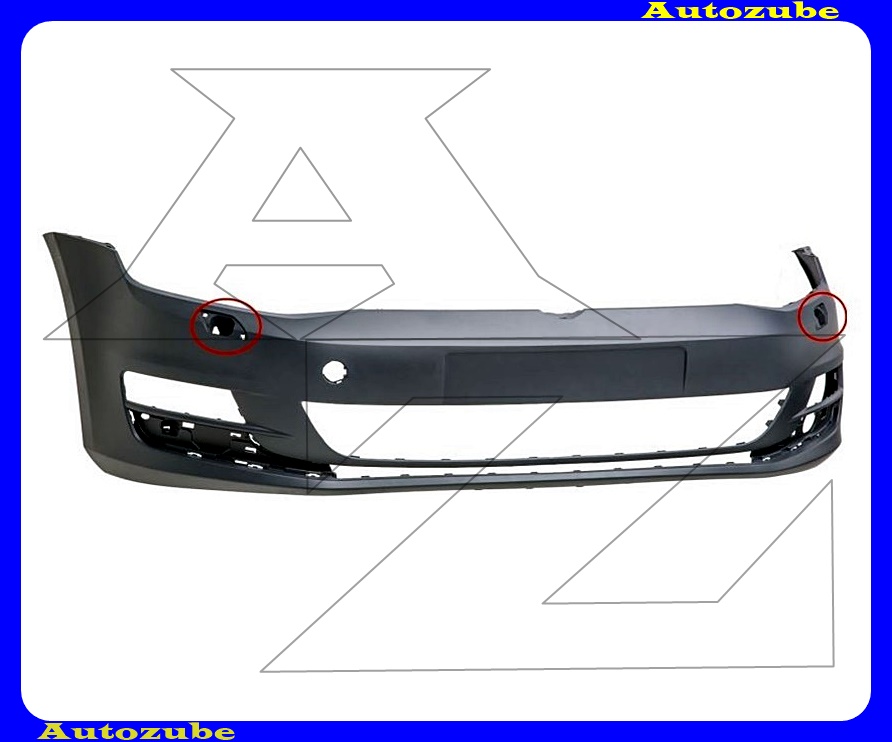 Első lökhárító alapozott, fényszórómosós /RENDELÉSRE/ Első lökhárító alapozott, fényszórómosós /RENDELÉSRE/