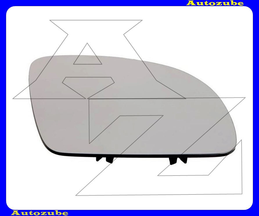 Visszapillantó tükörlap jobb, fűthető-domború (tartólappal) Visszapillantó tükörlap jobb, fűthető-domború (tartólappal)