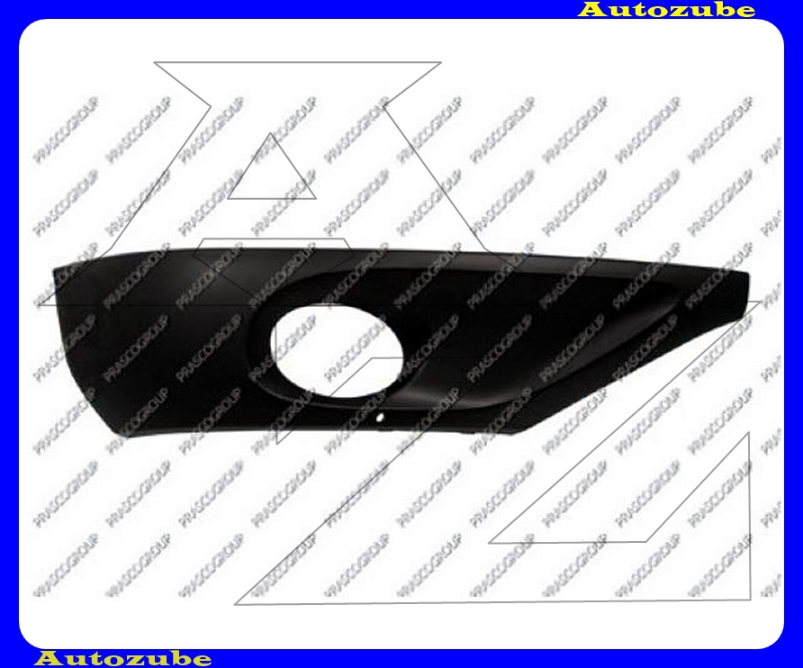 Első lökhárító rács jobb, ködlámpás, alapozott Első lökhárító rács jobb, ködlámpás, alapozott